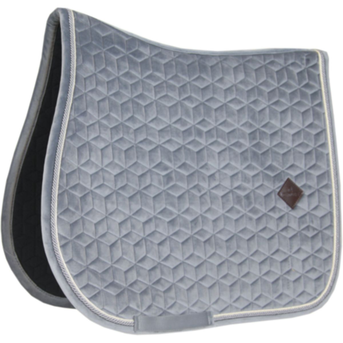 Kentucky Horsewear Sottosella Basic Velvet Springen Grigio