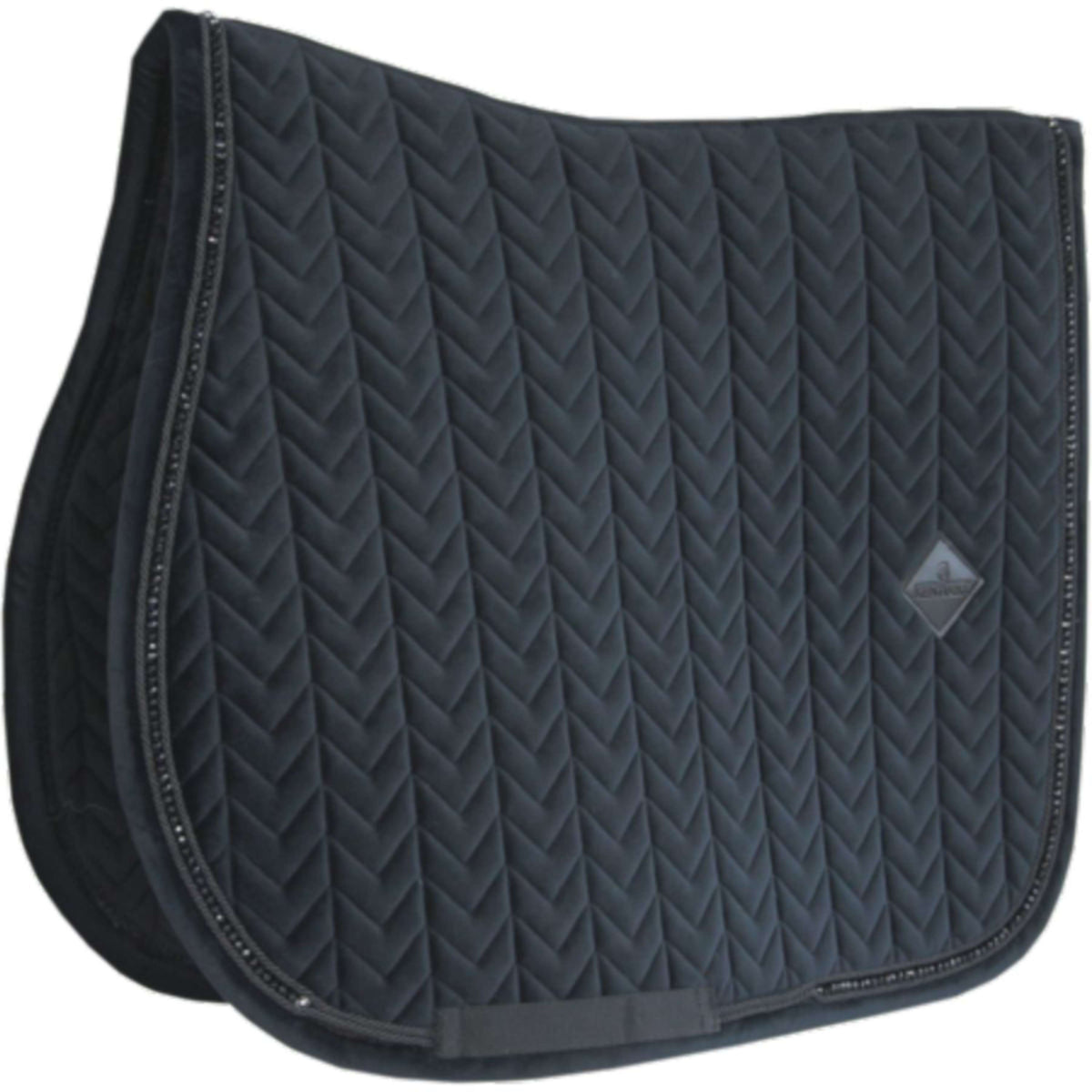 Kentucky Horsewear Sottosella Velvet Pearls Nero