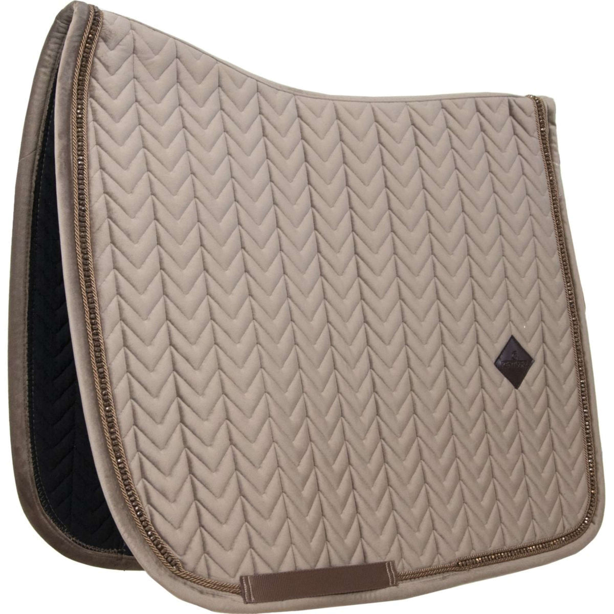 Kentucky Horsewear Sottosella Velvet Pearls Beige