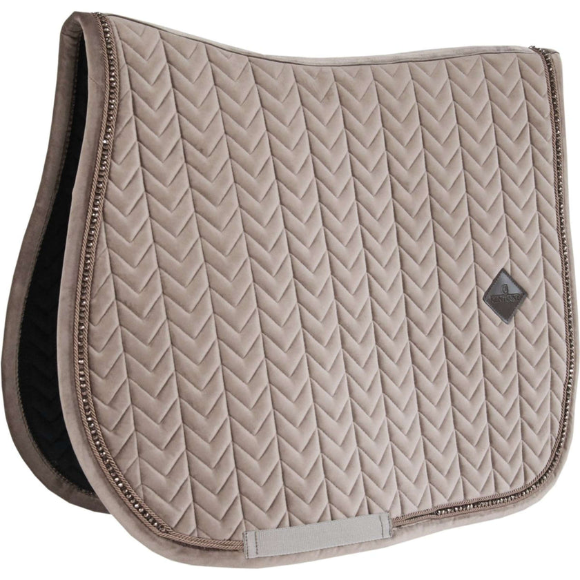 Kentucky Horsewear Sottosella Velvet Pearls Saltando Beige