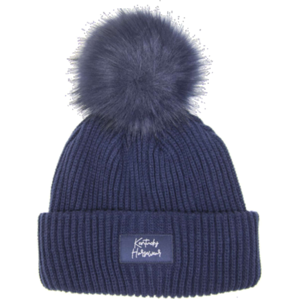 Kentucky Horsewear Berretto Pompom Navy
