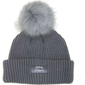 Kentucky Horsewear Berretto Pompom Grigio