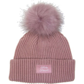 Kentucky Horsewear Berretto Pompom Rosa antico