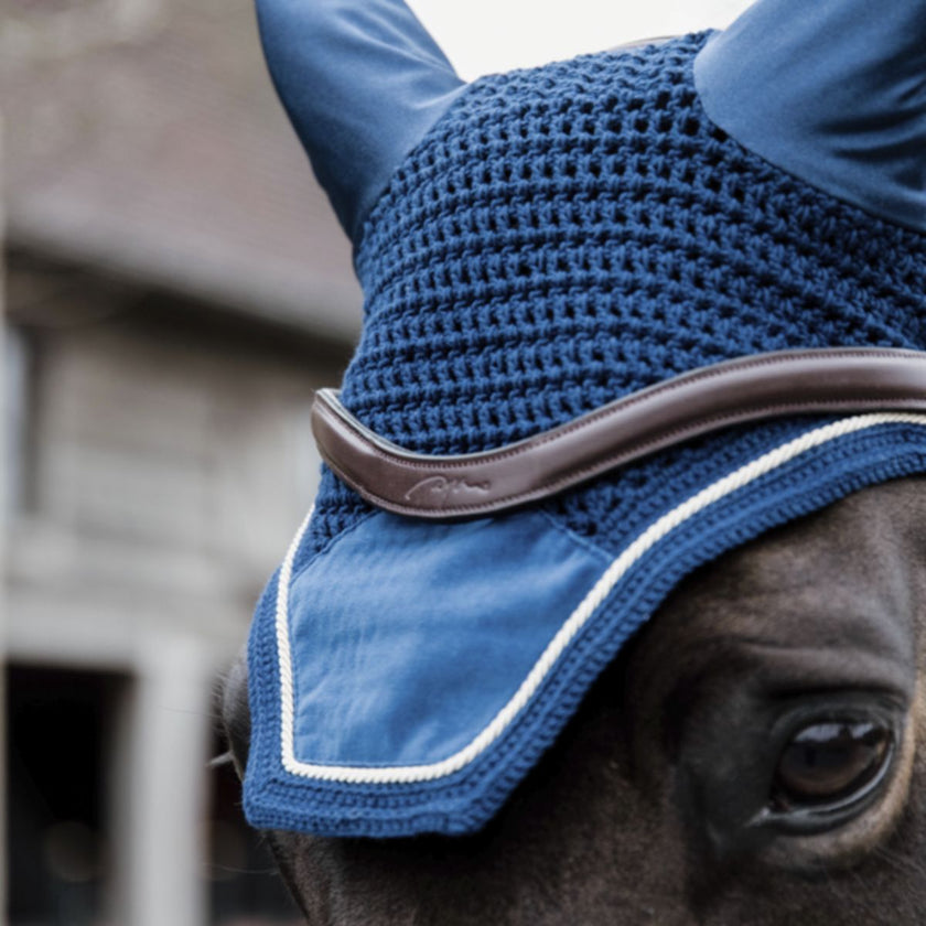 Kentucky Horsewear Cuffietta Wellington Basic Velvet Navy