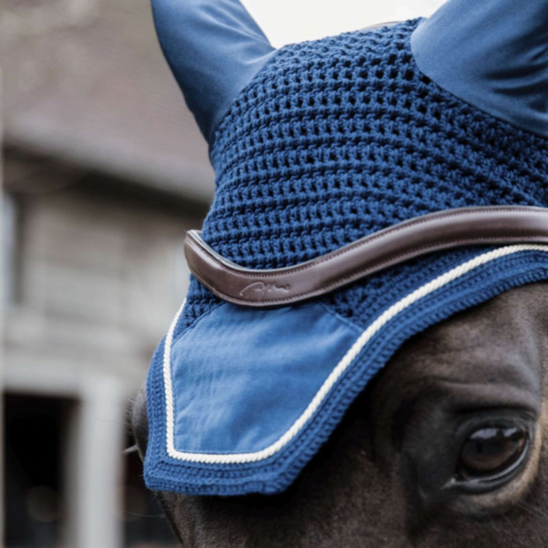 Kentucky Horsewear Cuffietta Wellington Basic Velvet Navy