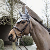 Kentucky Horsewear Cuffietta Wellington Basic Velvet Grigio