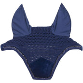 Kentucky Horsewear Cuffietta Wellington Velvet Pearls Navy