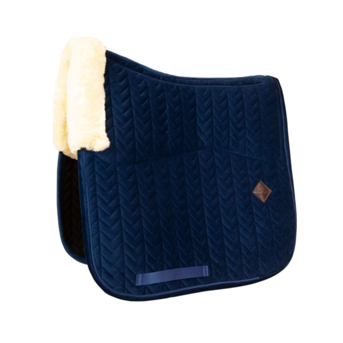 Kentucky Horsewear Sottosella Skin Friendly Velvet Dressage Navy