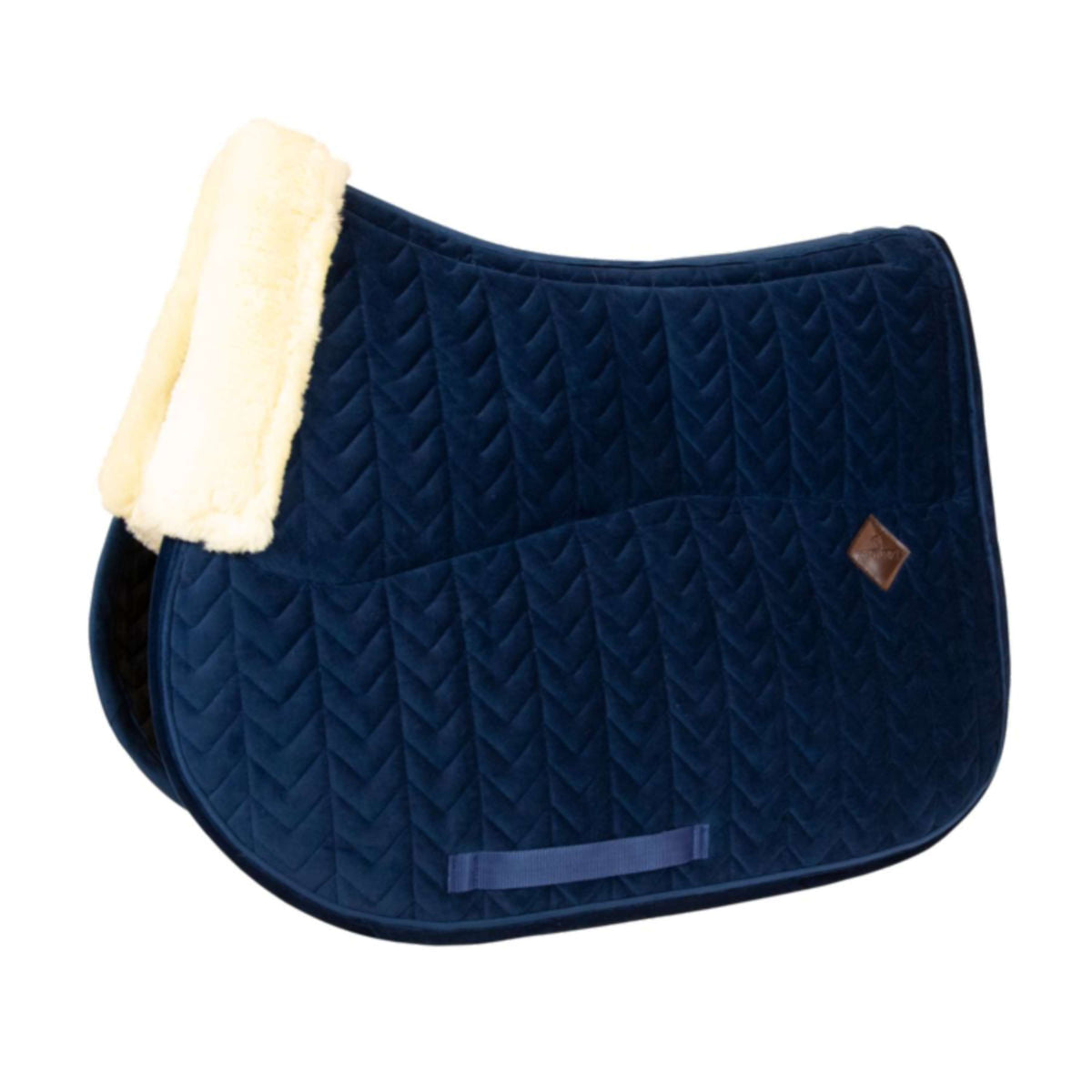 Kentucky Horsewear Sottosella Skin Friendly Velvet Springen Navy