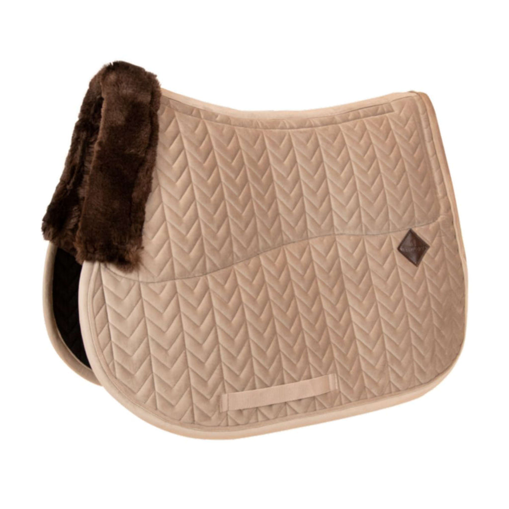 Kentucky Horsewear Sottosella Skin Friendly Velvet Saltando Beige