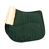 Kentucky Horsewear Sottosella Skin Friendly Velvet Springen Pine Green