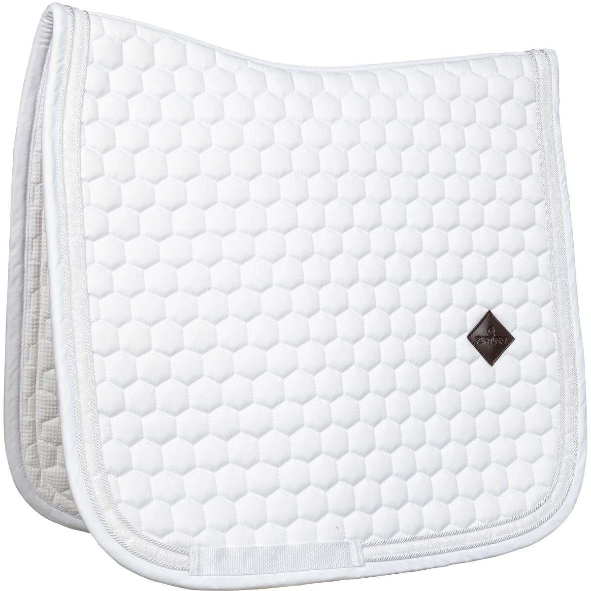 Kentucky Horsewear Sottosella Glitter Dressage Bianco/Bianco