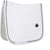Kentucky Horsewear Sottosella Glitter Dressage Bianco/Argento