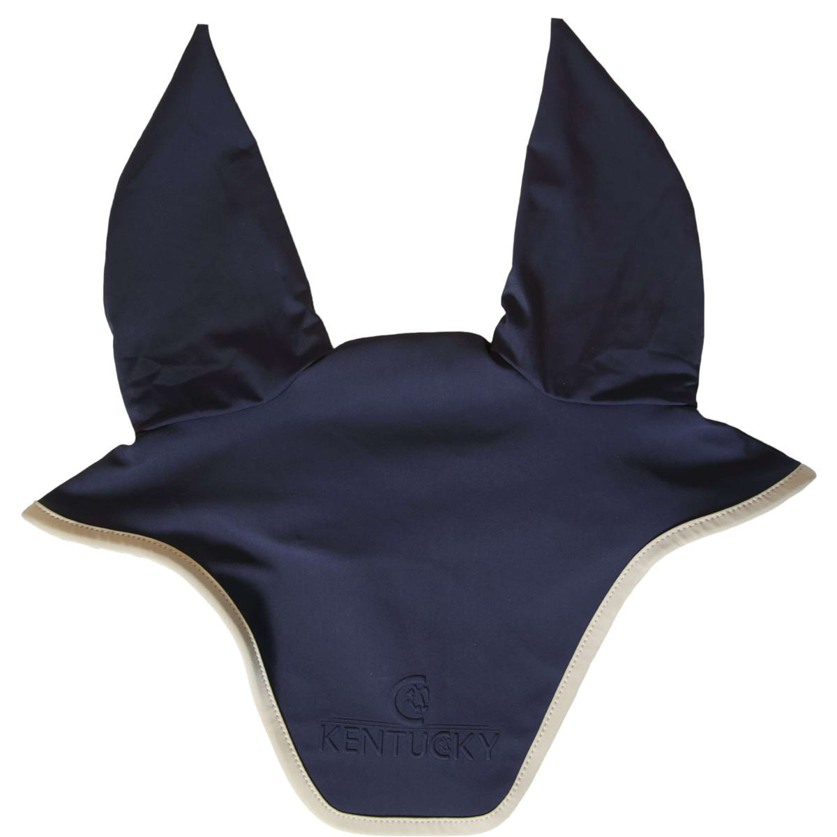 Kentucky Horsewear Cuffietta Wellington Softshell Blu marino/beige