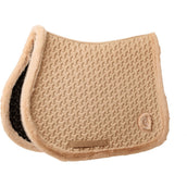 Kentucky Horsewear Sottosella Fake Fur Onion Quilt saltando Beige