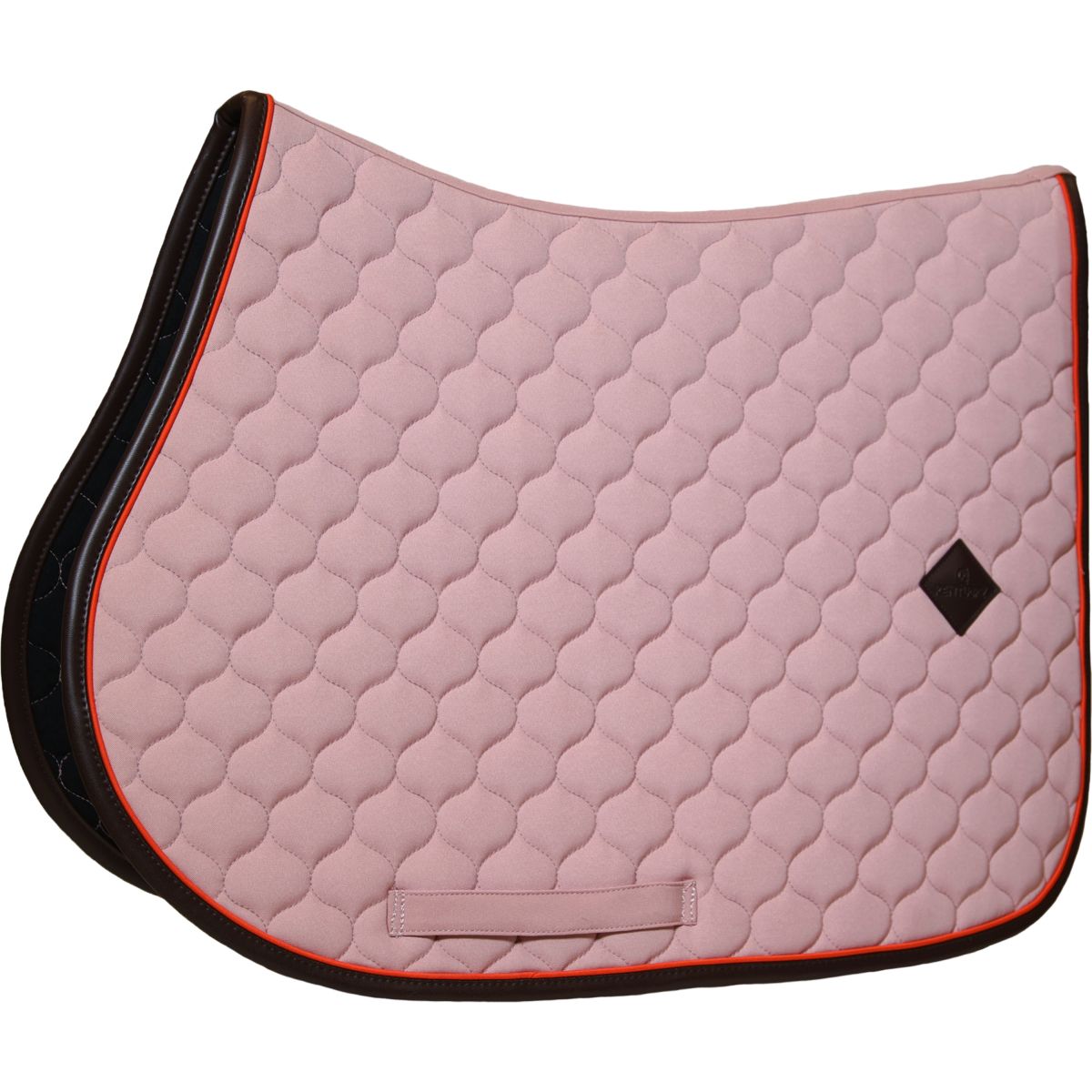 Kentucky Horsewear Sottosella Onion Quilt Leather Neon saltando Rosa antico