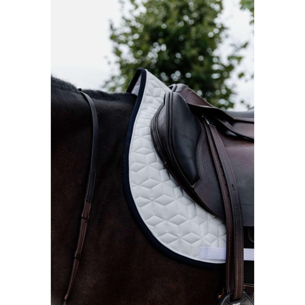 Kentucky Horsewear Sottosella Softshell Springen Bianco