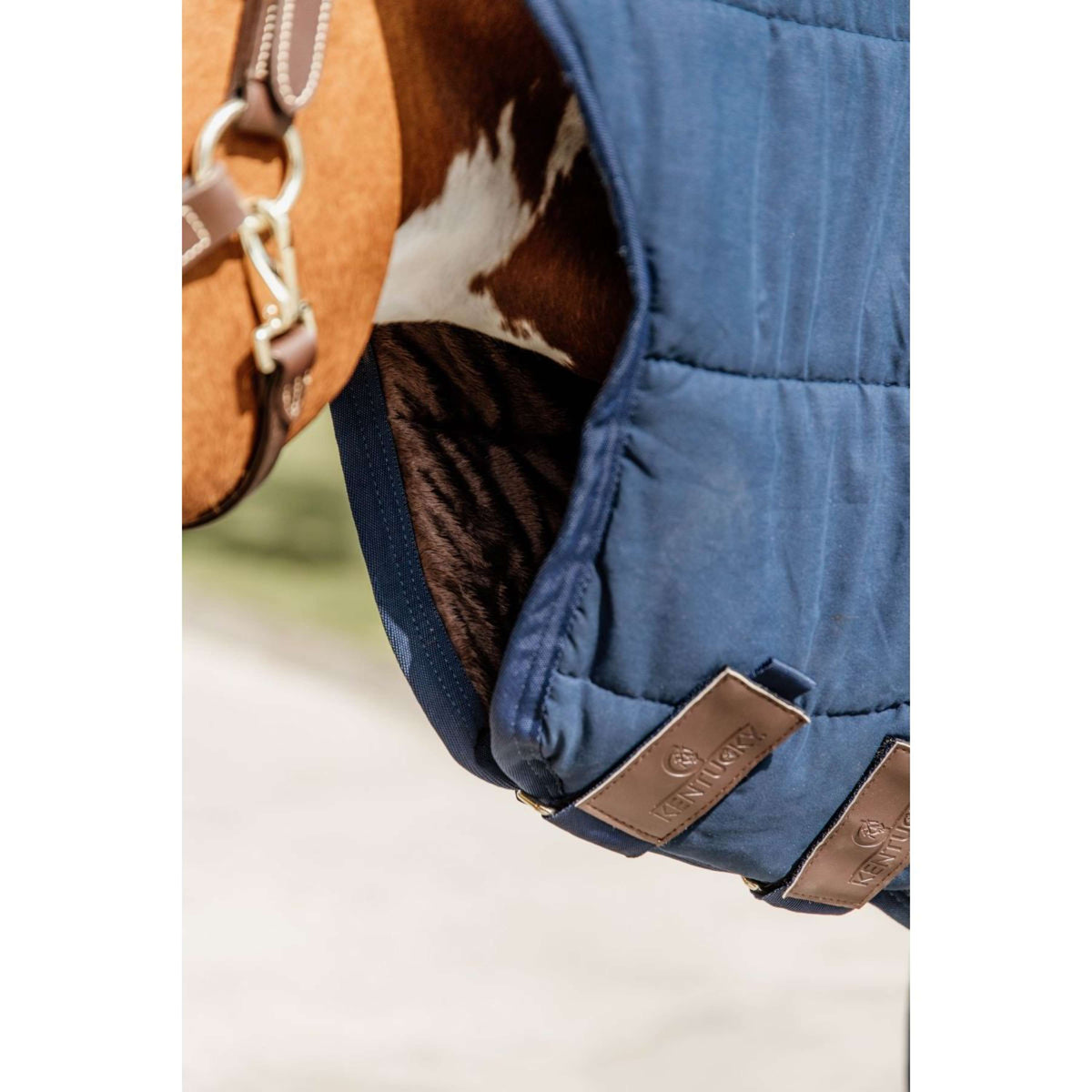Kentucky Horsewear Sottocoperta Skin Friendly Neck 150g Navy