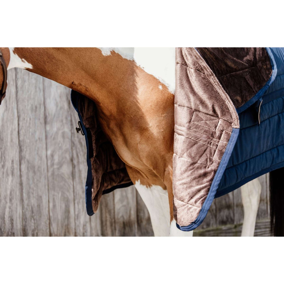 Kentucky Horsewear Sottocoperta Skin Friendly Neck 150g Navy