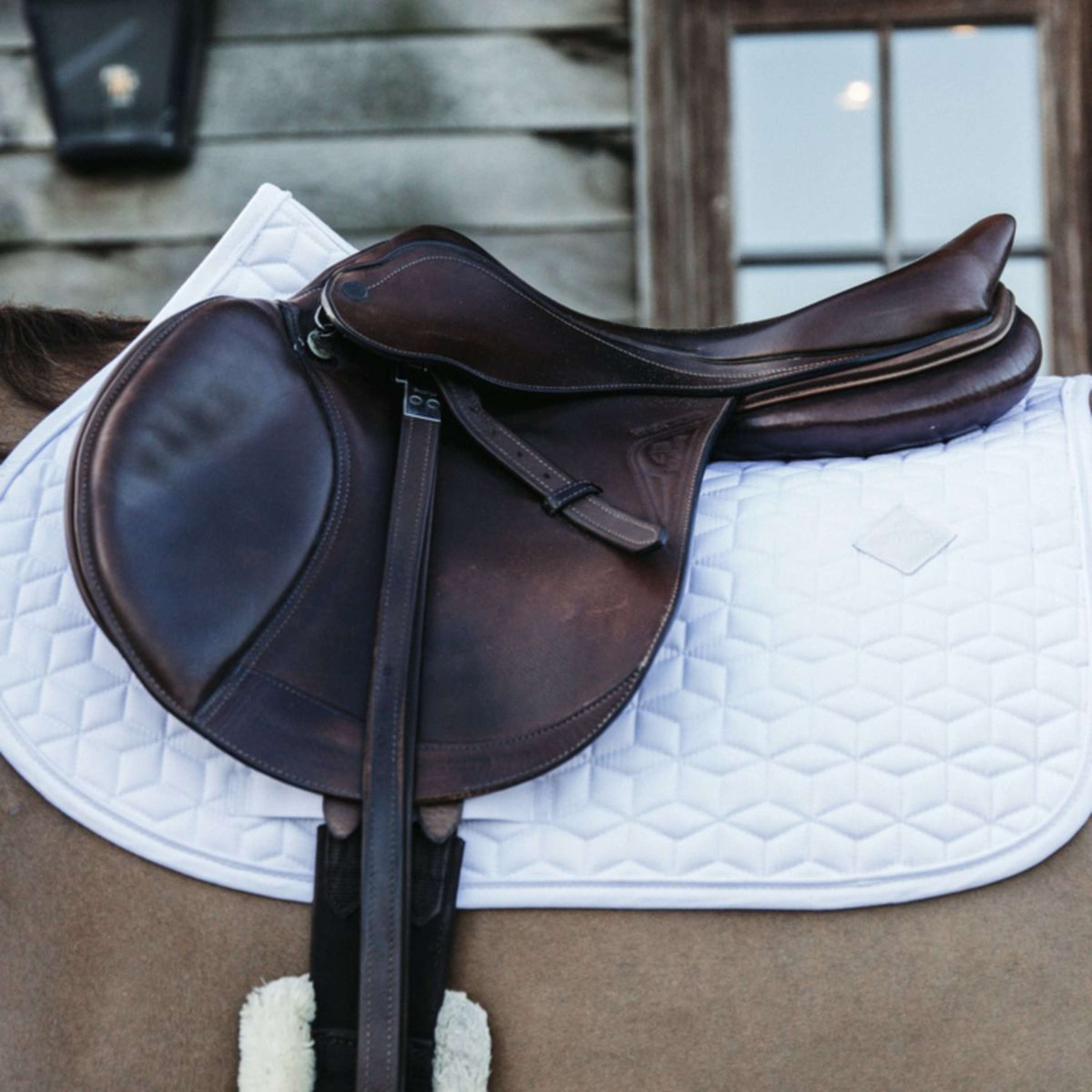 Kentucky Horsewear Sottosella Basic Springen Bianco Kentucky Horsewear Sottosella Basic Springen Bianco