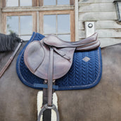 Kentucky Horsewear Sottosella Velvet Pearls Dressage Navy