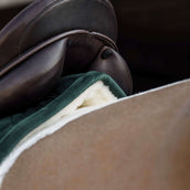 Kentucky Horsewear Sottosella Skin Friendly Velvet Dressage Pine Green