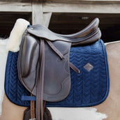 Kentucky Horsewear Sottosella Skin Friendly Velvet Dressage Navy