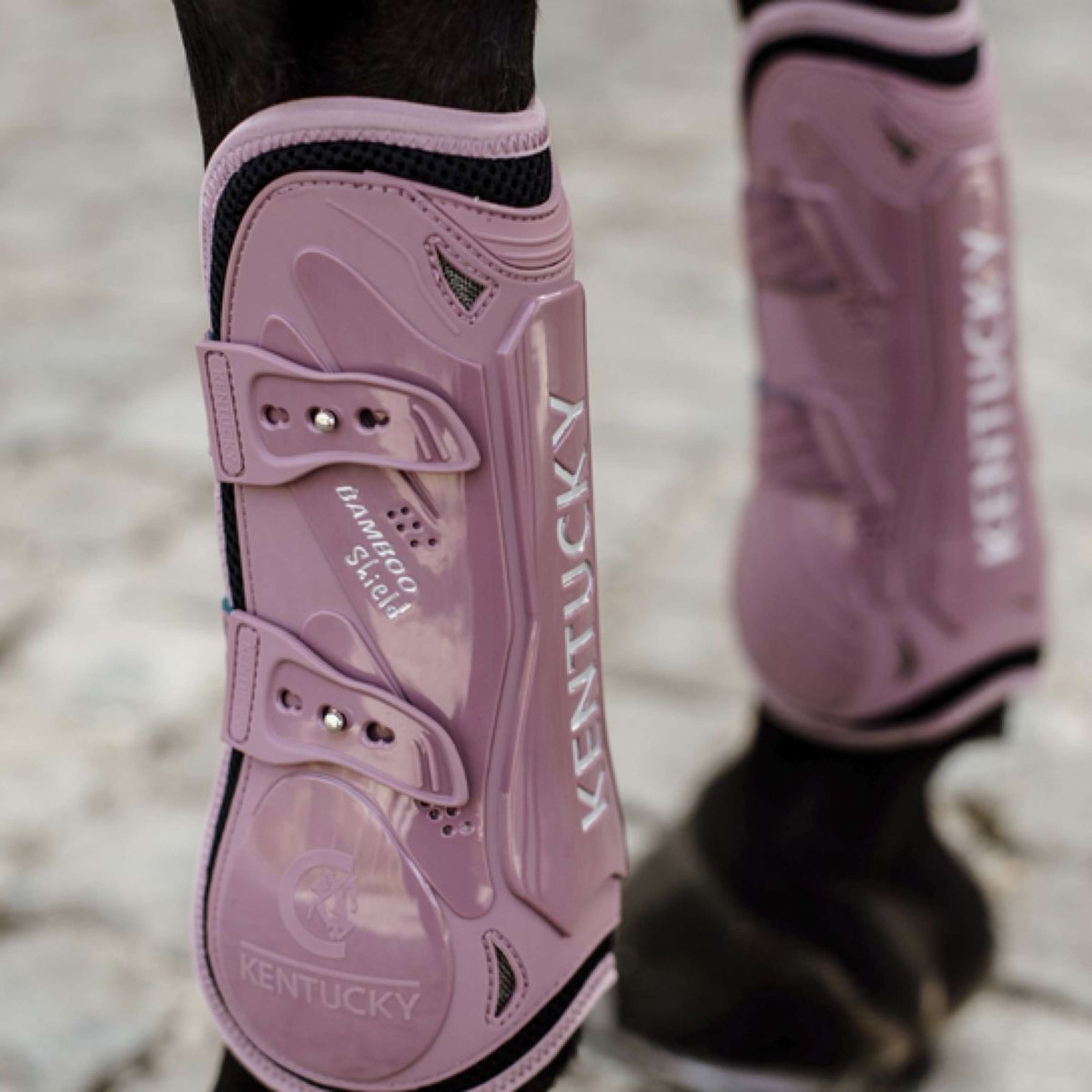 Kentucky Horsewear Stinchiere Bamboo Elastic Old Rose Kentucky Horsewear Stinchiere Bamboo Elastic Old Rose
