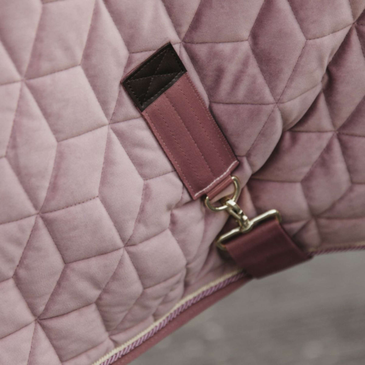 Kentucky Horsewear Coperta da esposizione Velvet Rosa antico