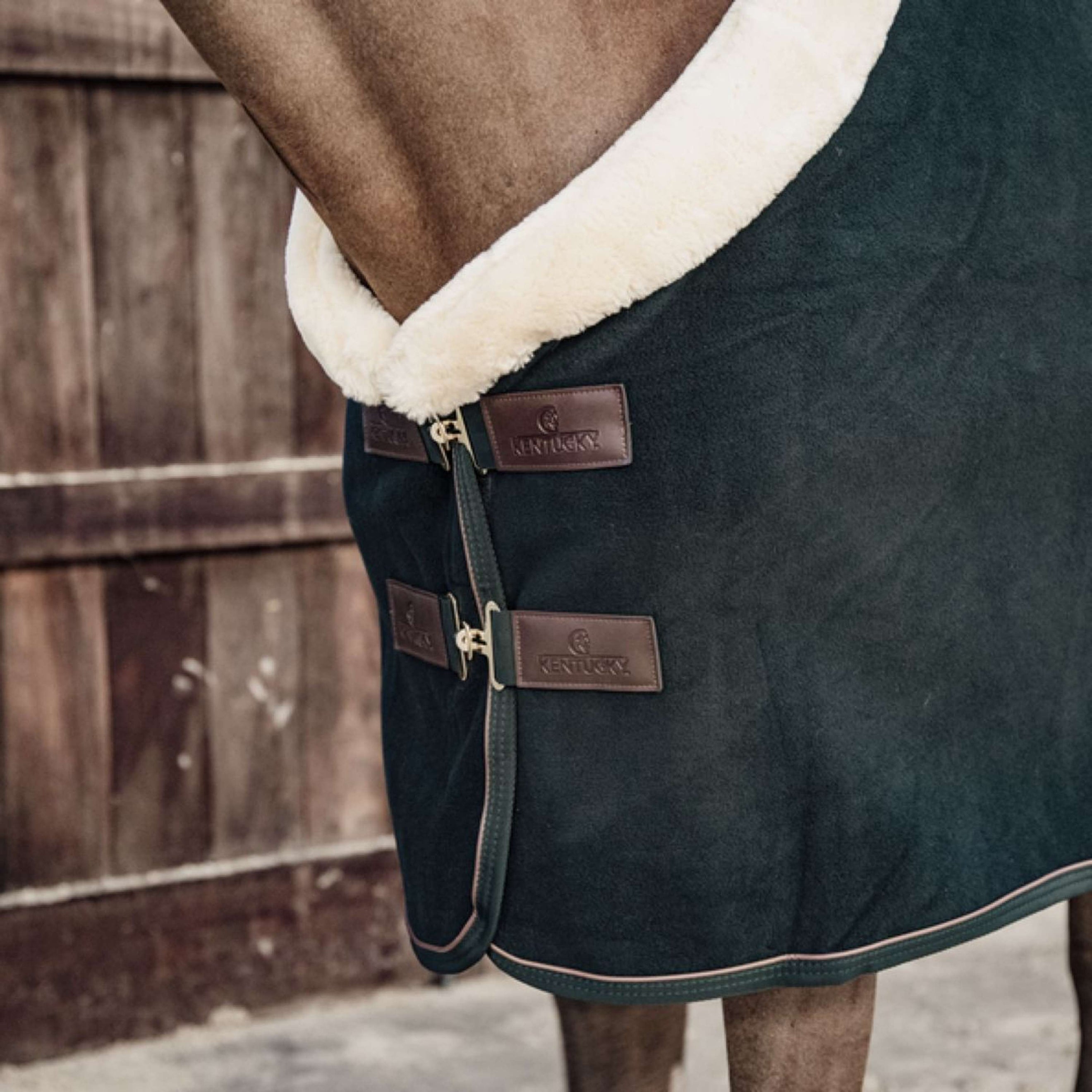 Kentucky Horsewear Coperta antisudore Show Fleece Heavy Verde Kentucky Horsewear Coperta antisudore Show Fleece Heavy Verde