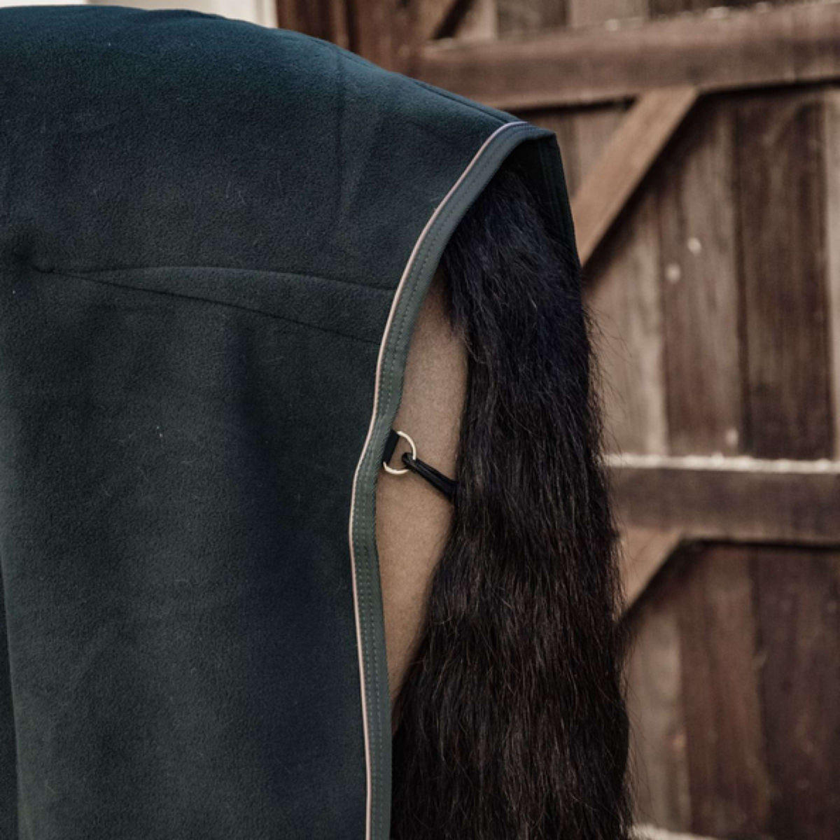 Kentucky Horsewear Coperta antisudore Show Fleece Heavy Verde