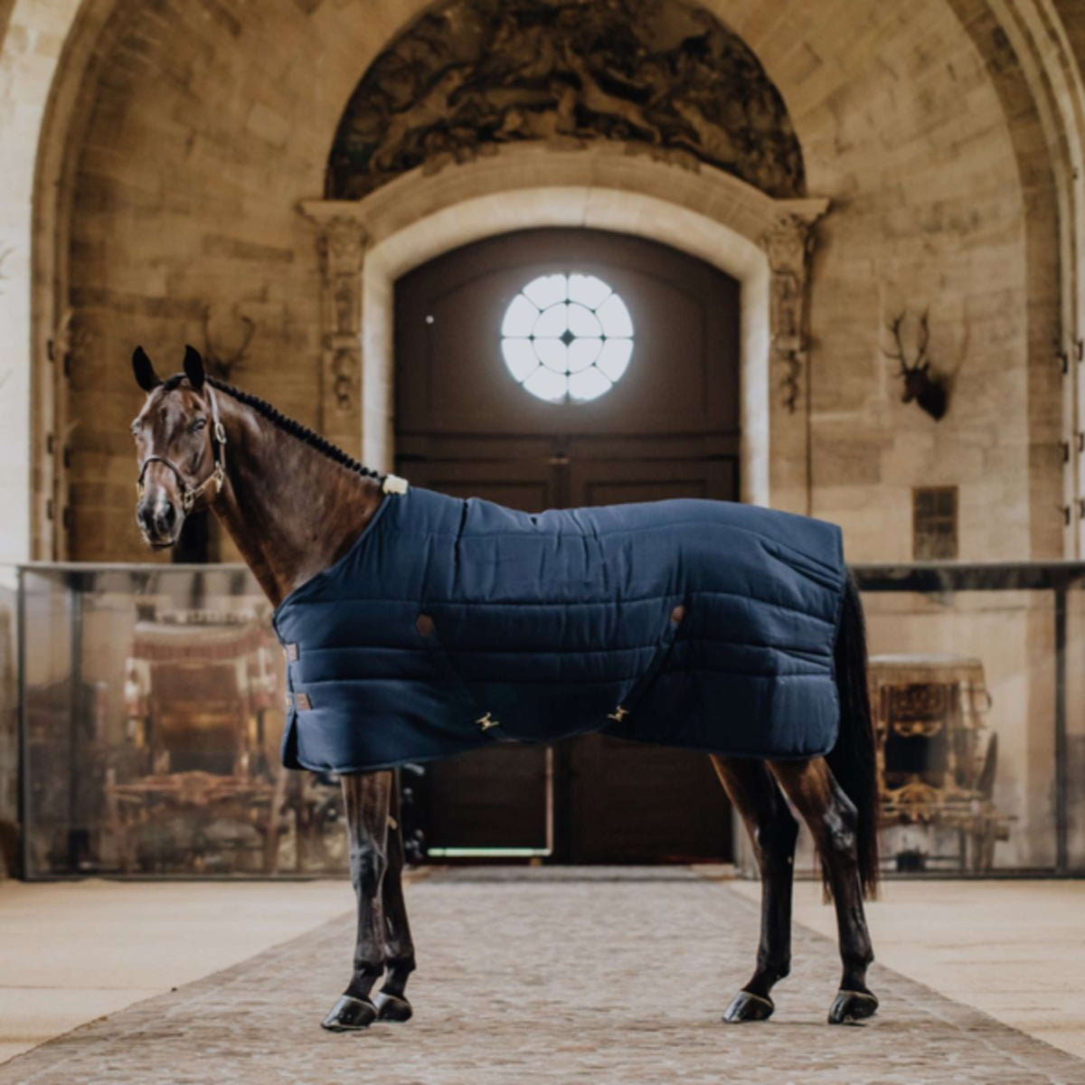 Kentucky Horsewear Coperta da scuderia Classic 100g Navy
