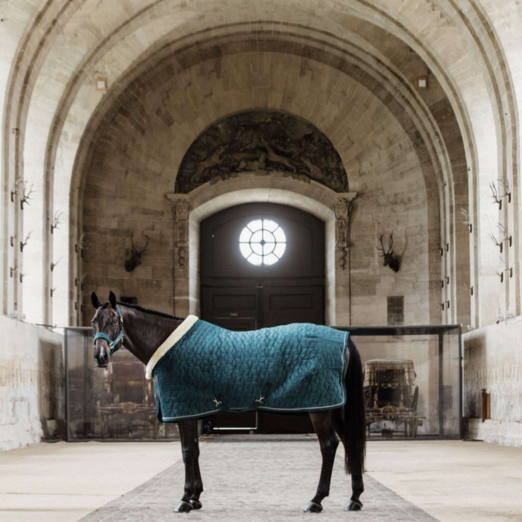 Kentucky Horsewear Coperta da esposizione Velvet Smeraldo