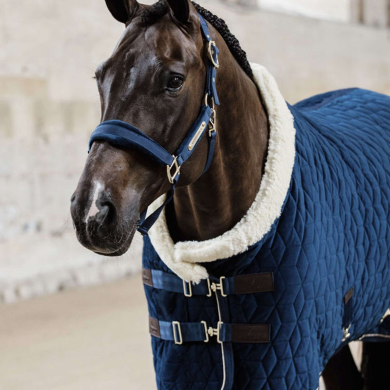 Kentucky Horsewear Coperta da esposizione Velvet 160 g Navy