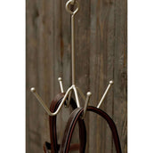 Kentucky Horsewear Gancio per Briglie 4 Montaggio a parete Oro