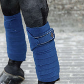 Kentucky Horsewear Bende Polar Fleece Velvet Pearls Navy