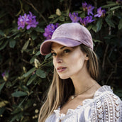Kentucky Horsewear Cappellino Velvet Rosa antico