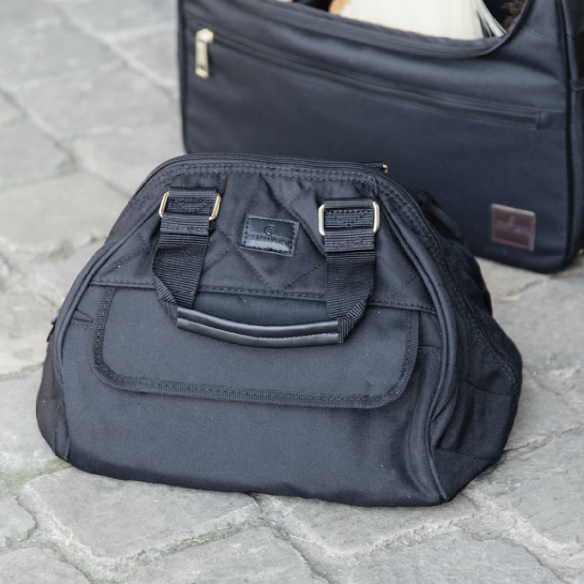 Kentucky Horsewear Borsa per Casco Nero