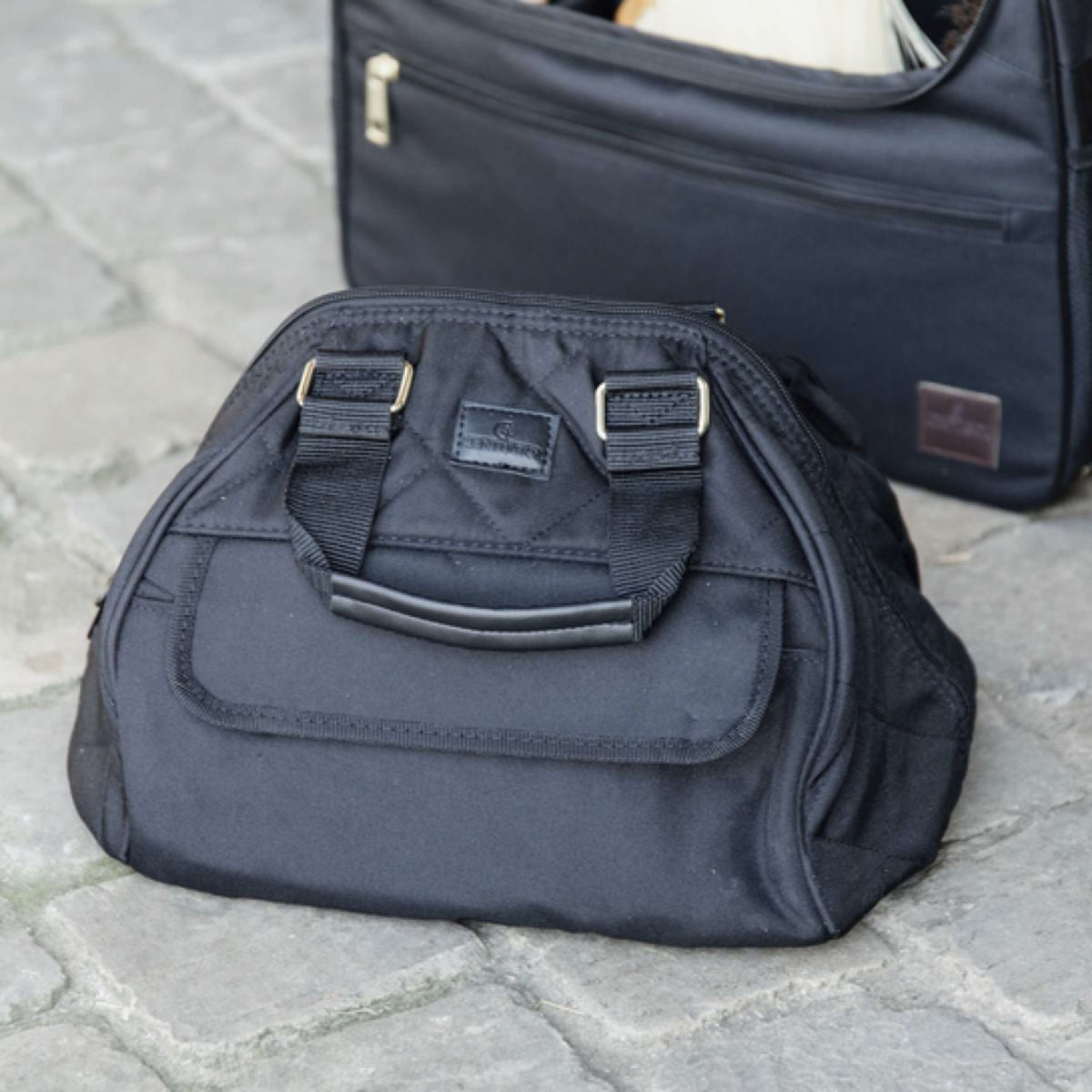 Kentucky Horsewear Borsa per Casco Nero