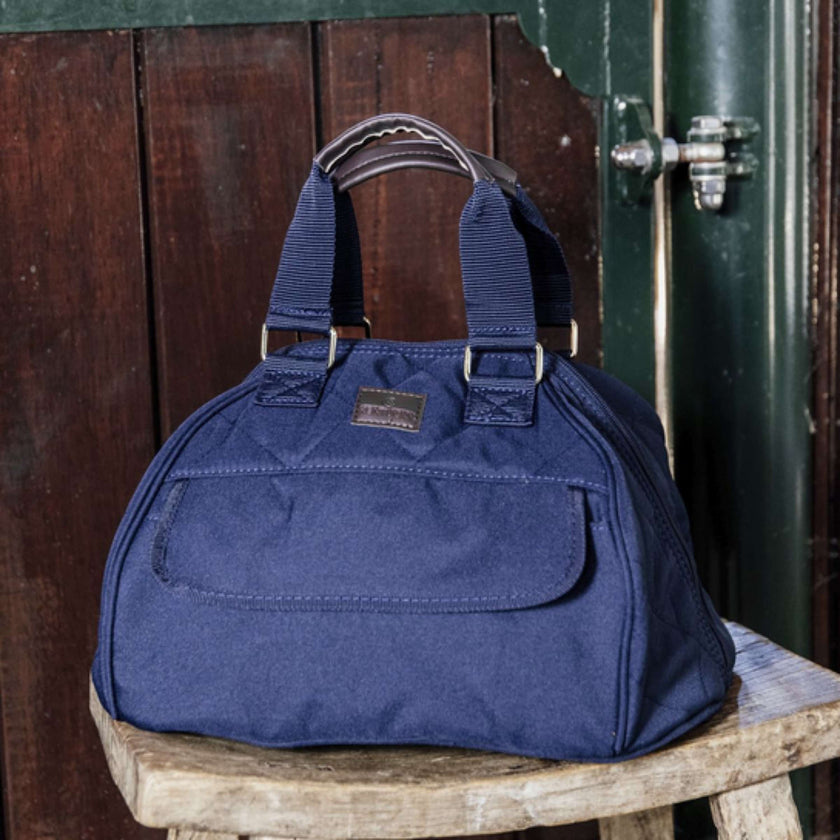 Kentucky Horsewear Borsa per Casco Navy
