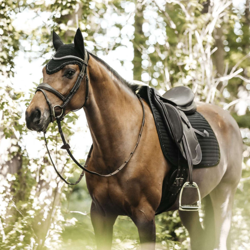 Kentucky Horsewear Sottosella da Dressage Pearls Nero