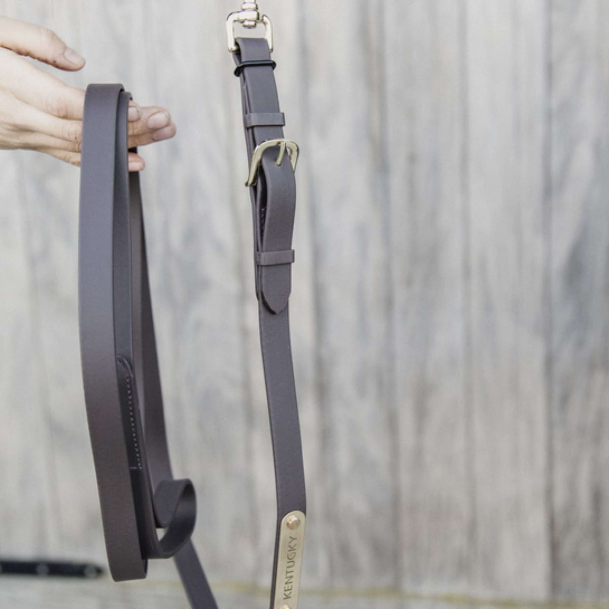 Kentucky Horsewear Corda per cavezza Marrone