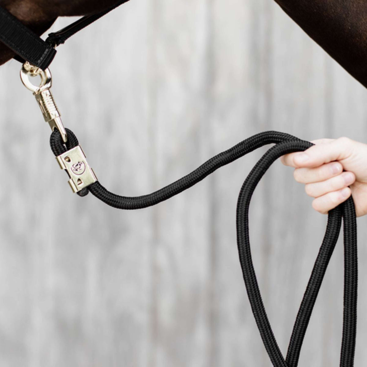Kentucky Horsewear Corda per cavezza Nero