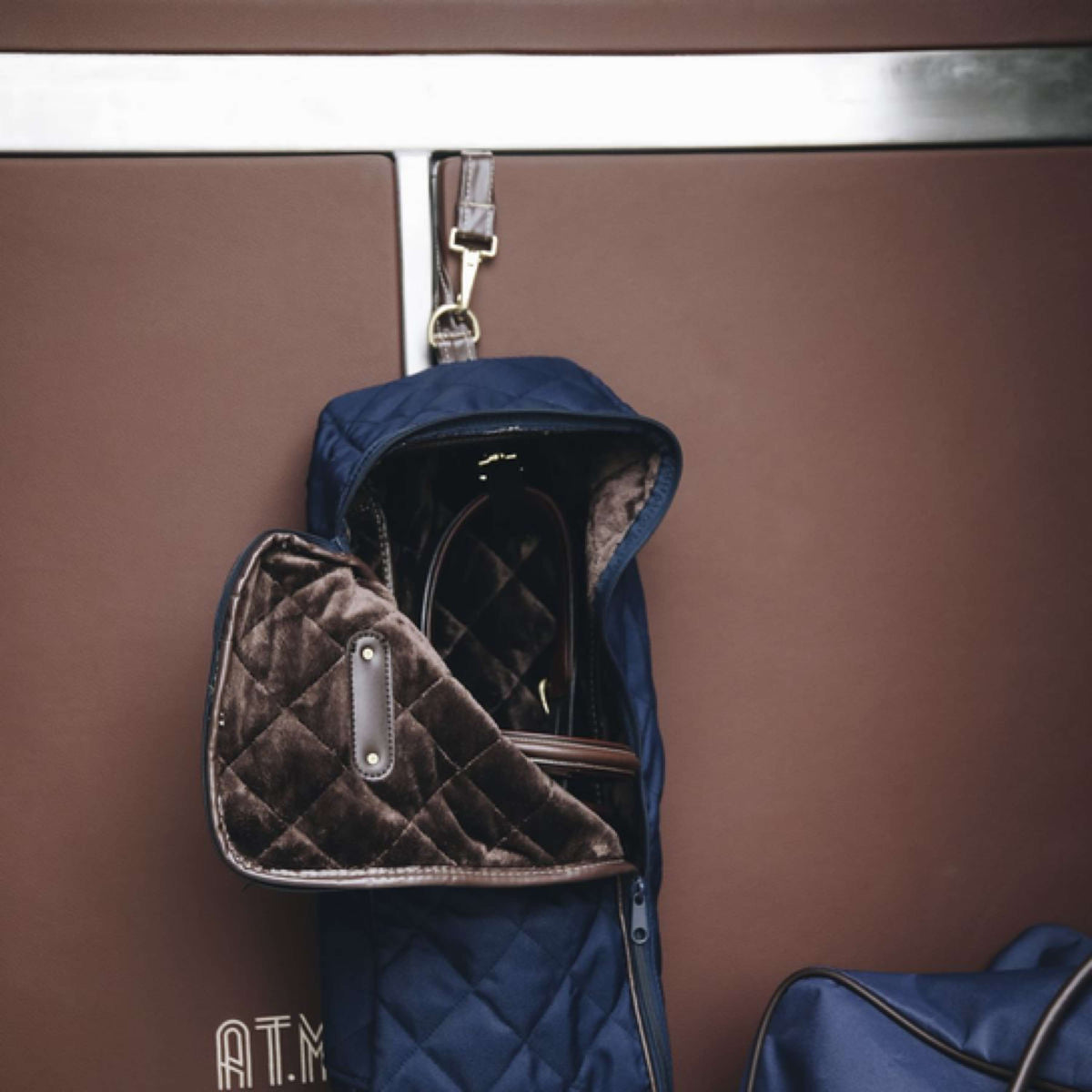 Kentucky Horsewear Borsa per testiera Navy