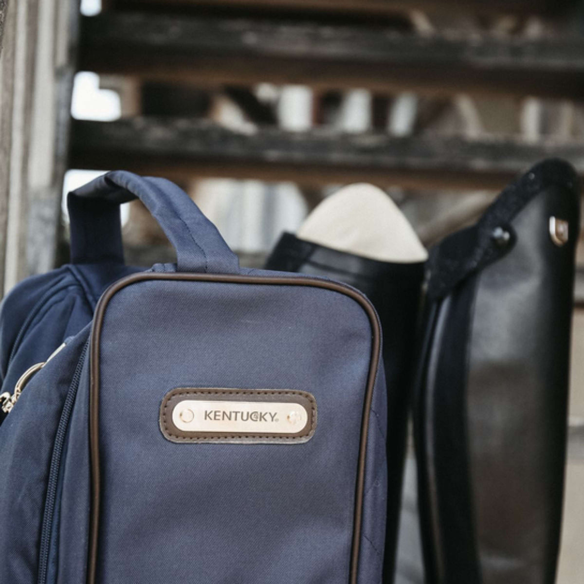 Kentucky Horsewear Borsa per Stivali Navy