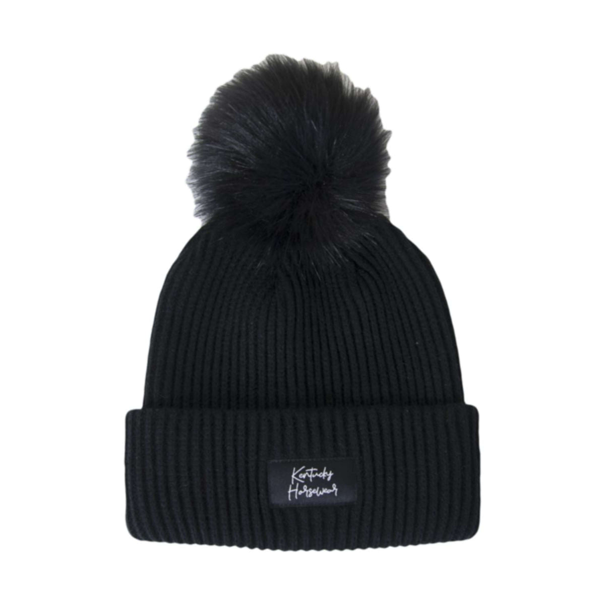 Kentucky Horsewear Berretto Pompom Nero