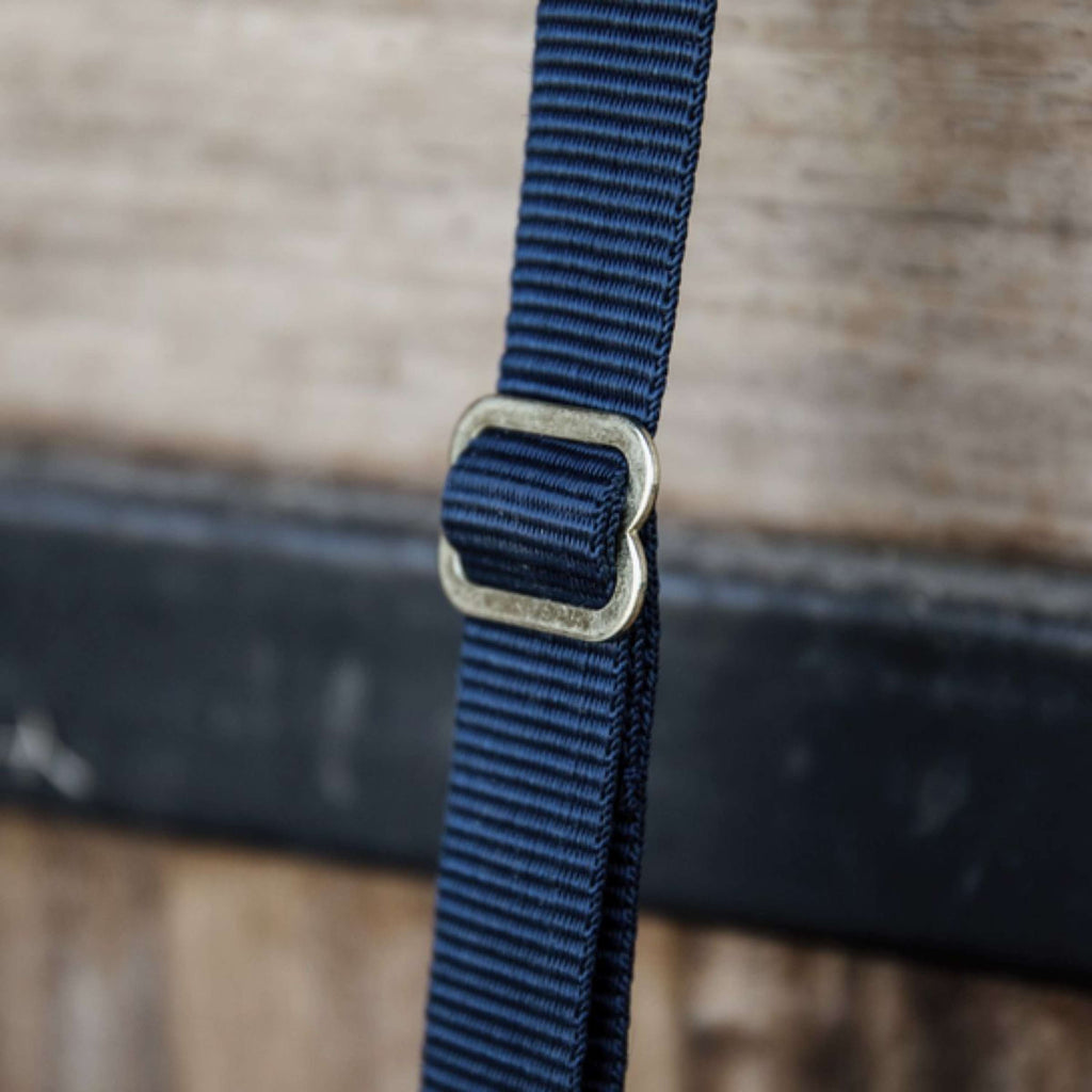 Kentucky Horsewear Supporto in nylon Gancio e anello 1° Navy