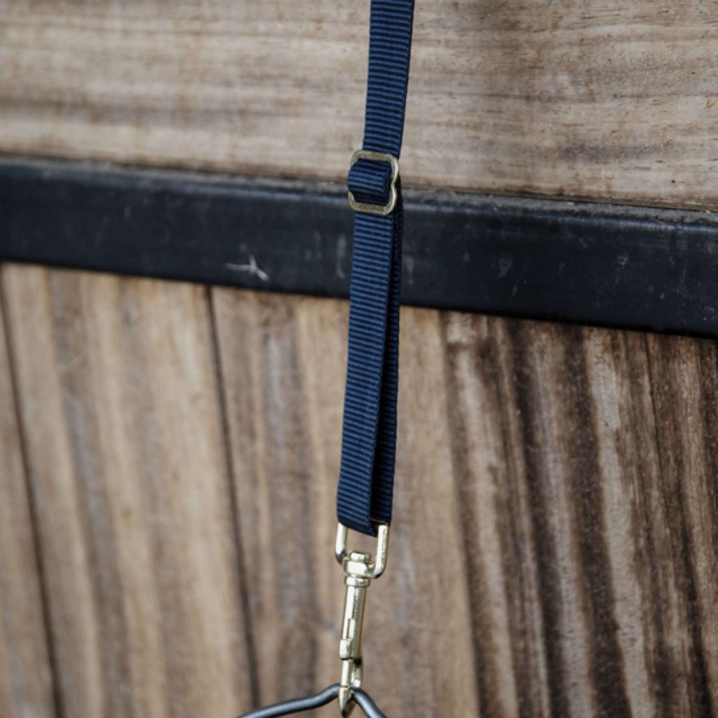 Kentucky Horsewear Supporto in nylon Gancio e anello 1° Navy