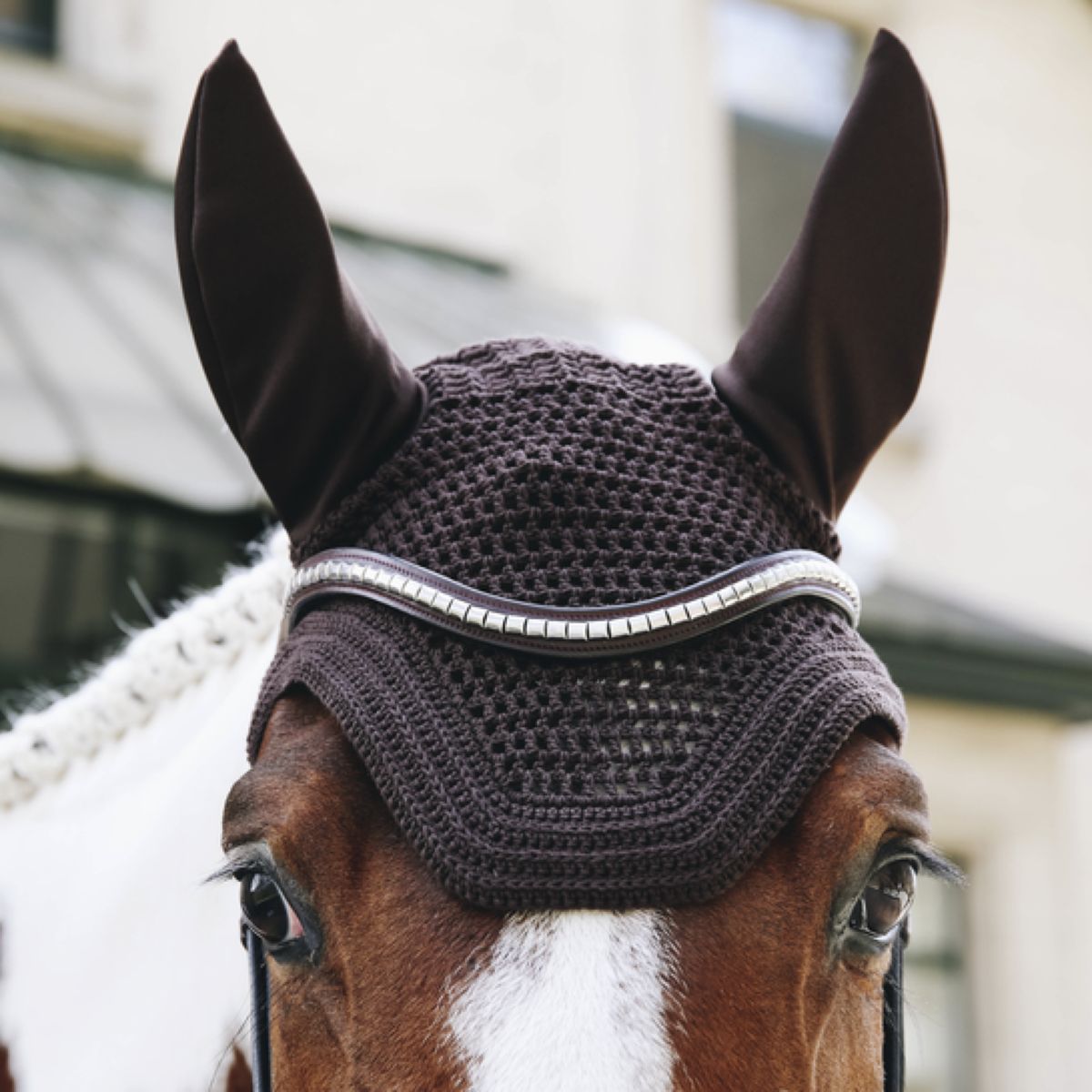 Kentucky Horsewear Copriorecchie Wellington Marrone