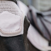 Kentucky Horsewear Cuffietta Wellington Velvet Pearls Soft Rose